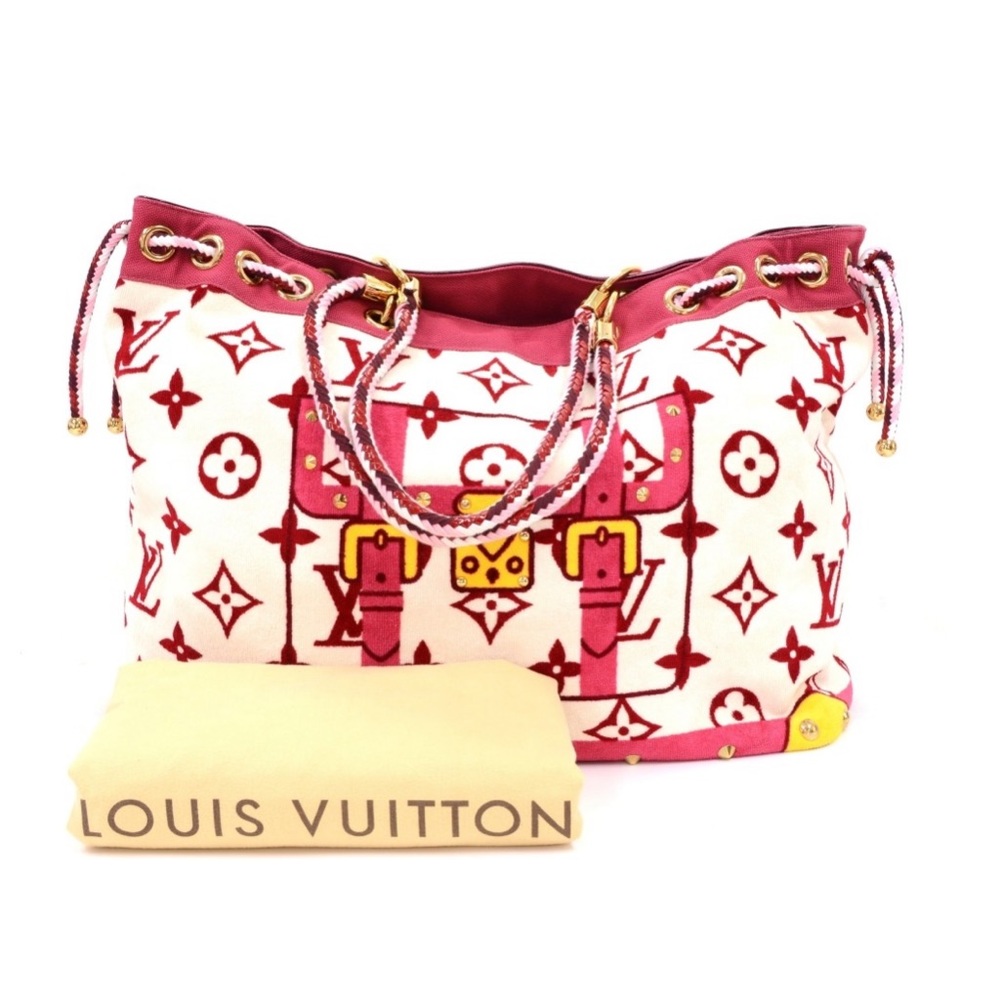 Louis Vuitton Limited Edition Eponge Terry Beach Tote.